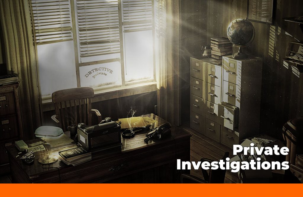 Preventing fraud. Private investigations
